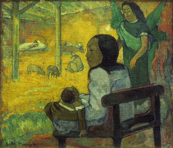 Tahitian Christmas à Paul Gauguin