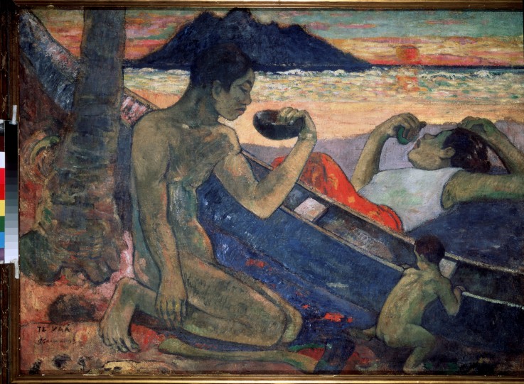 Te Vaa (The Canoe) à Paul Gauguin