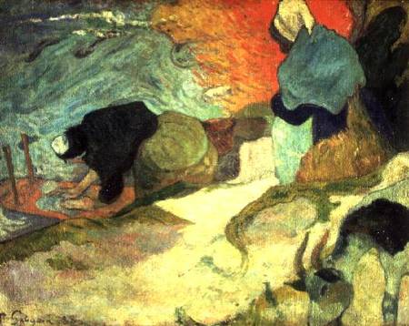 Washerwomen of Arles à Paul Gauguin