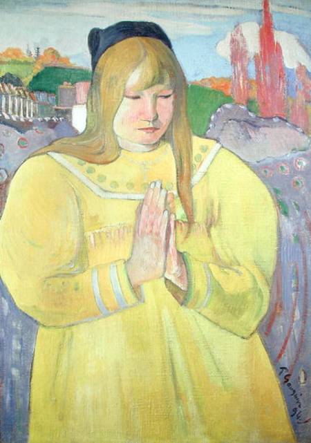 Young Christian Girl à Paul Gauguin