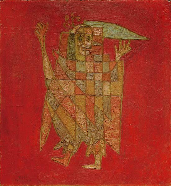 Allegorische Figurine (Verblassung), à Paul Klee