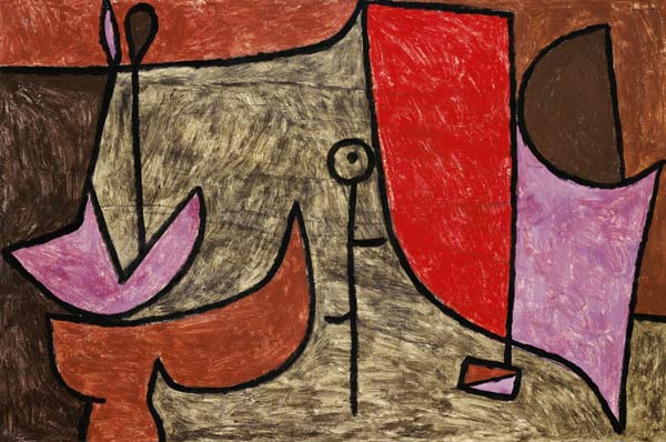 nature morte le jour de distribution à Paul Klee