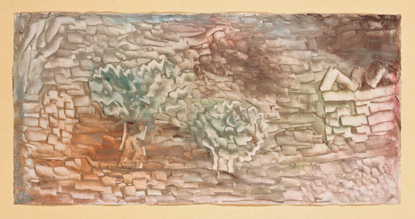 Zwei Steineichen à Paul Klee