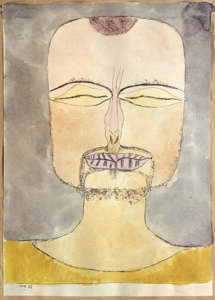 Versunkenheit (nach der Zeichnung à Paul Klee