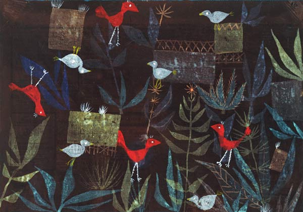 jardin des oiseaux à Paul Klee