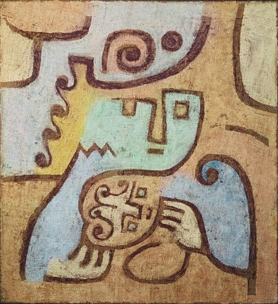 Mutter mit Kind, 1938. à Paul Klee