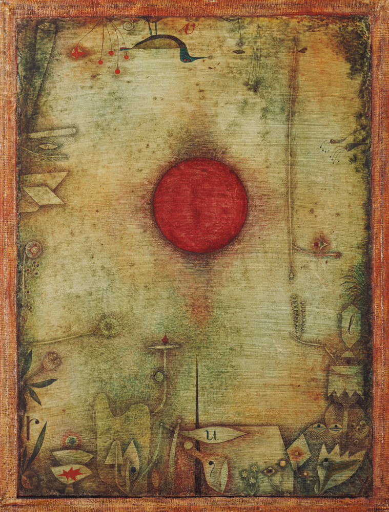 Ad Marginem, 1930 (no 210) (w/c on primed cardboard)  à Paul Klee