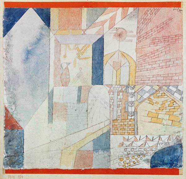Architecture avec la cruche à Paul Klee