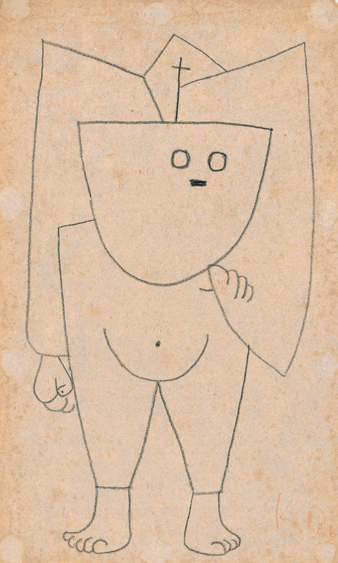Christian ghost (Christliches Gespenst) à Paul Klee