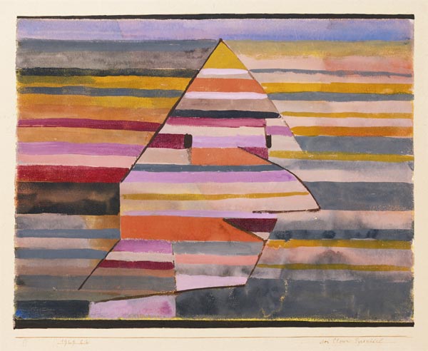 The Pyramid Clown à Paul Klee