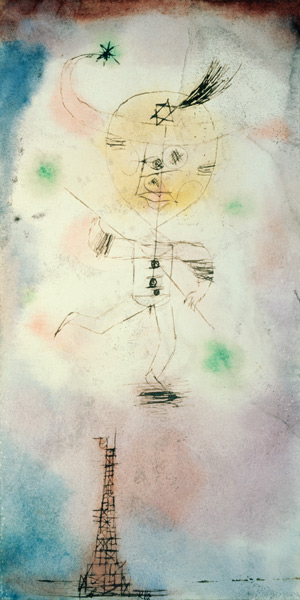 Der Komet von Paris, 1918. à Paul Klee