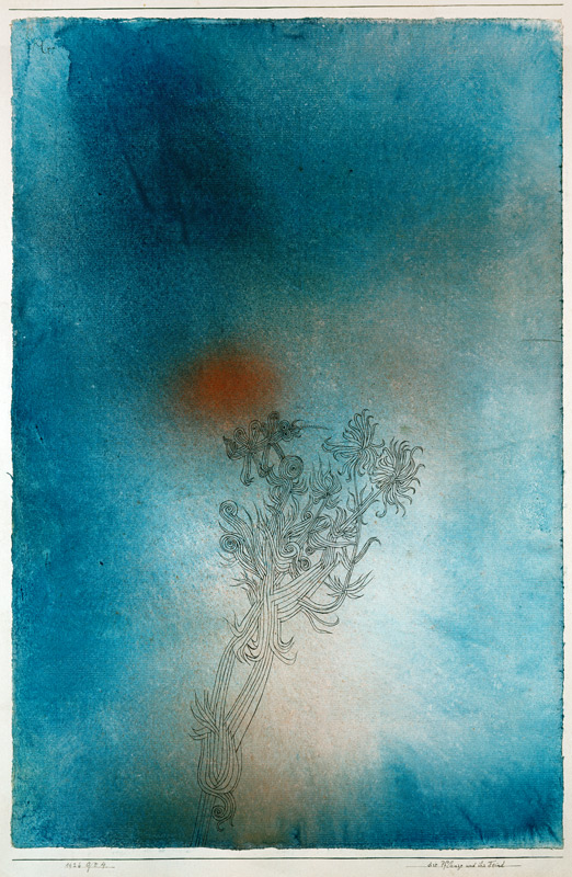 Die Pflanze und ihr Feind à Paul Klee