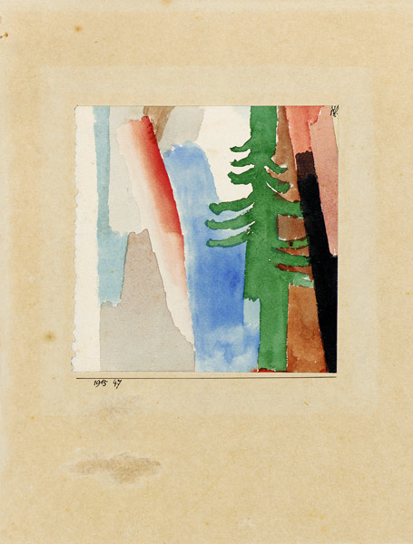 Die Tanne à Paul Klee