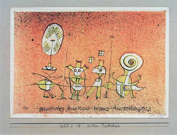 Die heitere Seite, à Paul Klee
