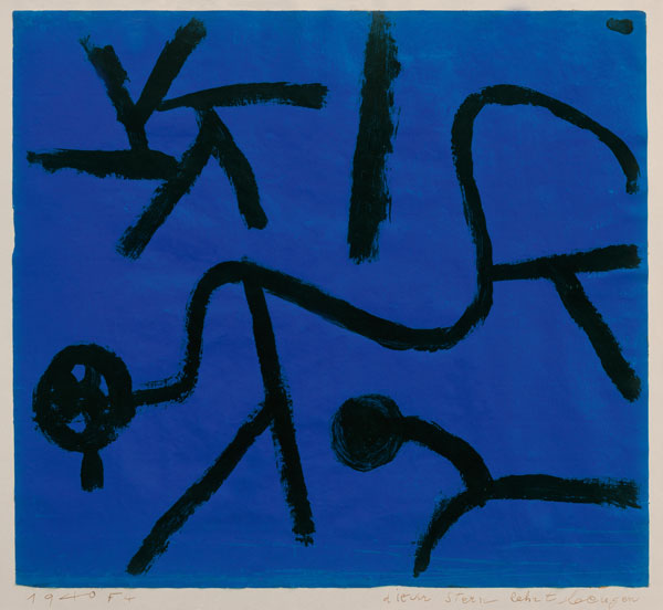 Dieser Stern lehrt beugen, 1940, à Paul Klee