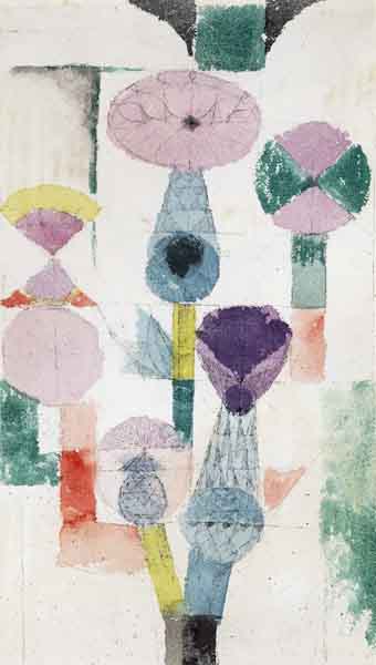 Distelblüte à Paul Klee