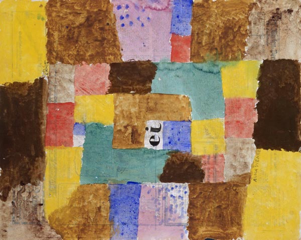 Centrifugal memory à Paul Klee