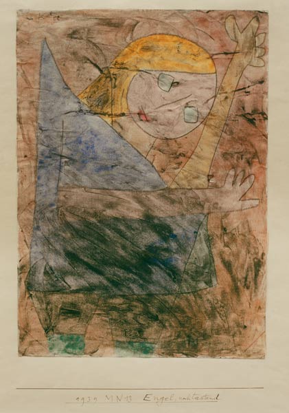 Engel, noch tastend, 1939. à Paul Klee