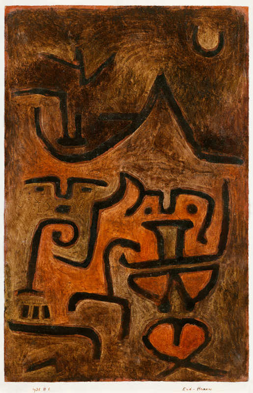 Erd-Hexen, 1938, 108 (H 5). à Paul Klee
