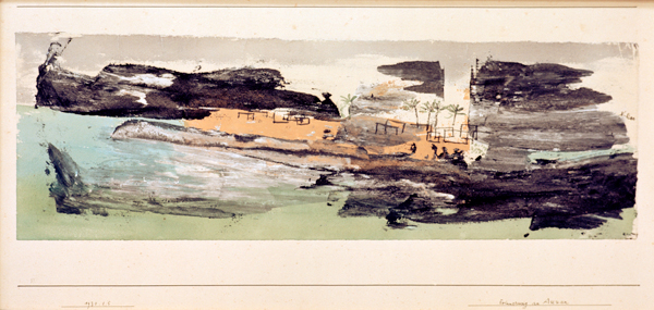 Erinnerung an Assuan, 1930.185. à Paul Klee