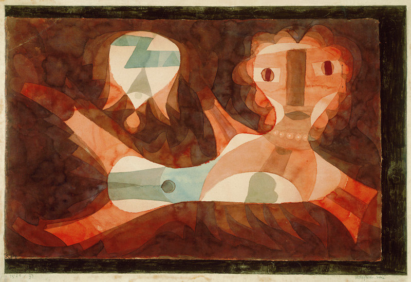 Goldfisch-Weib, 1921, 23. à Paul Klee