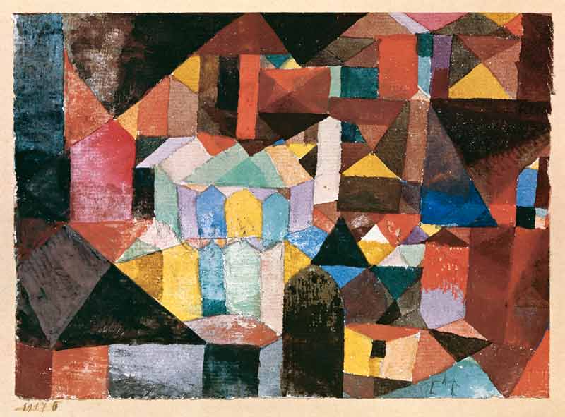 Architecture gaie à Paul Klee
