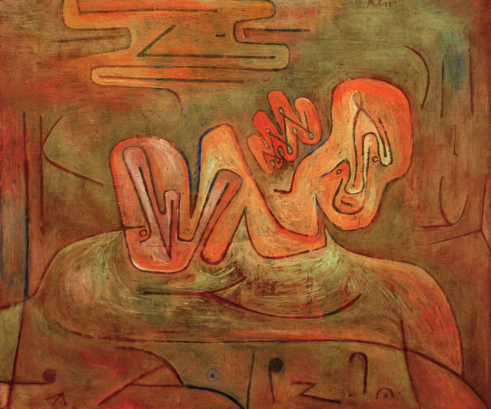 Katastrophe der Sphinx, à Paul Klee