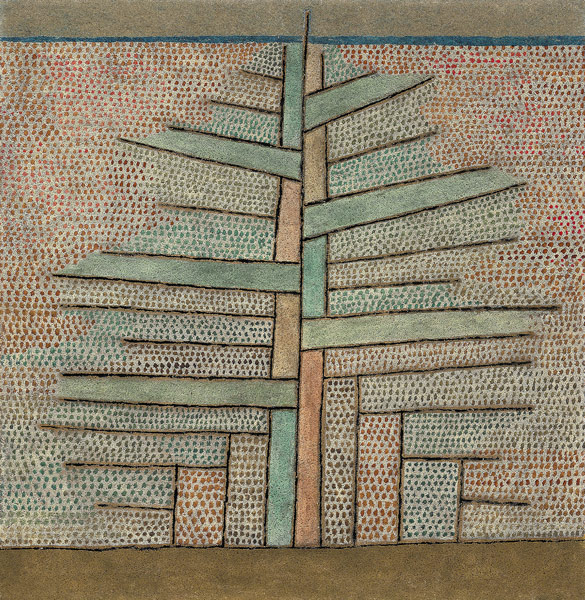 Pine tree à Paul Klee