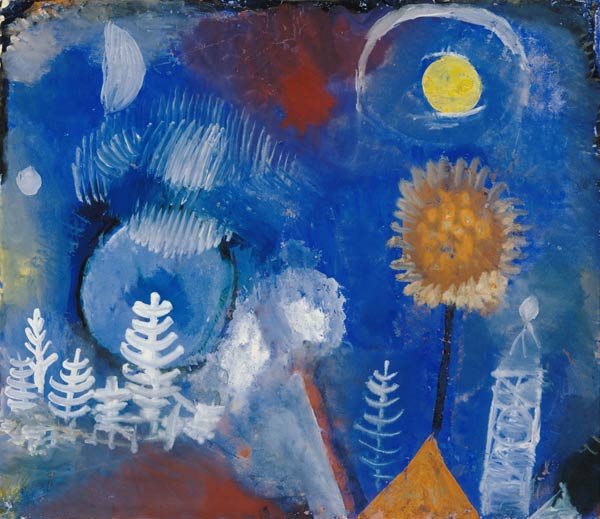 Paysage du passé. à Paul Klee