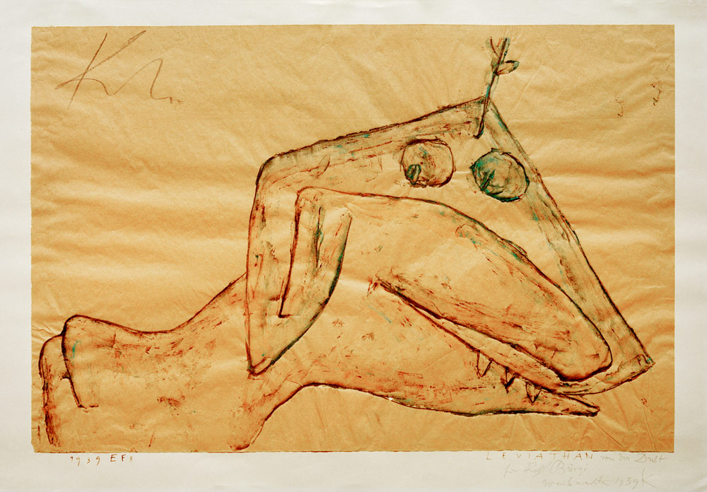 Leviathan, 1939, 1048. à Paul Klee