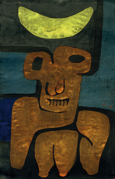 Luna der Barbaren, 1939, 284 (V 4). à Paul Klee