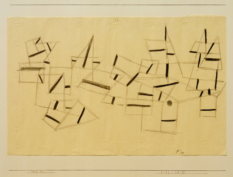 Riff-Schiff, 1927.215 (V 5) à Paul Klee