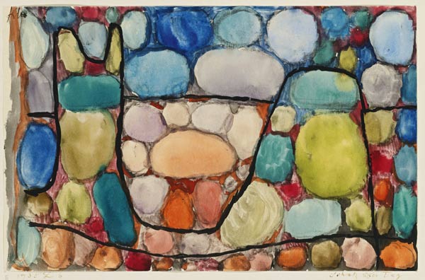 Treasure above Ground (Schatz über Tag) à Paul Klee