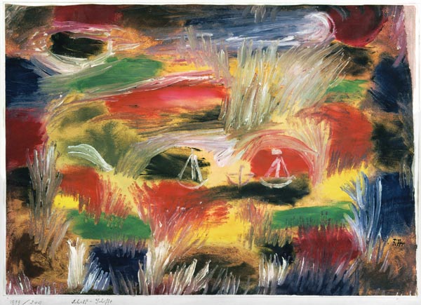 Schilfschiffe à Paul Klee