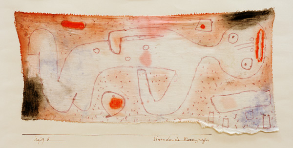 Strandende Meerjungfer, à Paul Klee