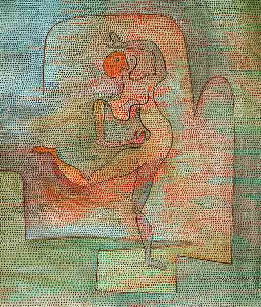 Taenzerin, à Paul Klee