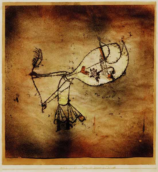 Tanz des trauernden Kindes, 1922.11 à Paul Klee