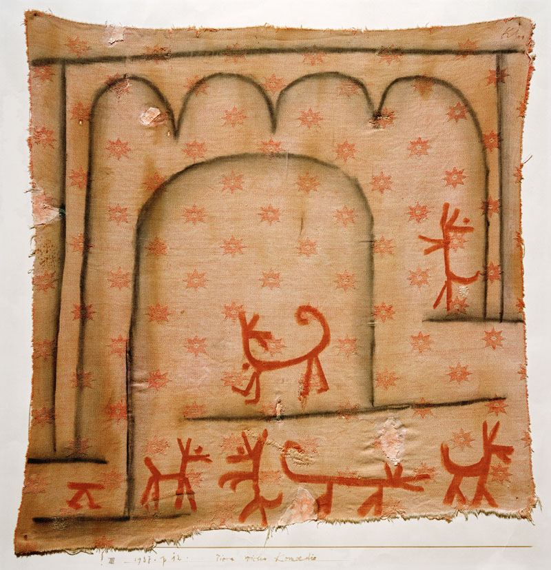 Tiere spielen Komoedie, 1937, 112. à Paul Klee