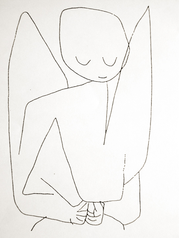 Le pardon de l'ange à Paul Klee