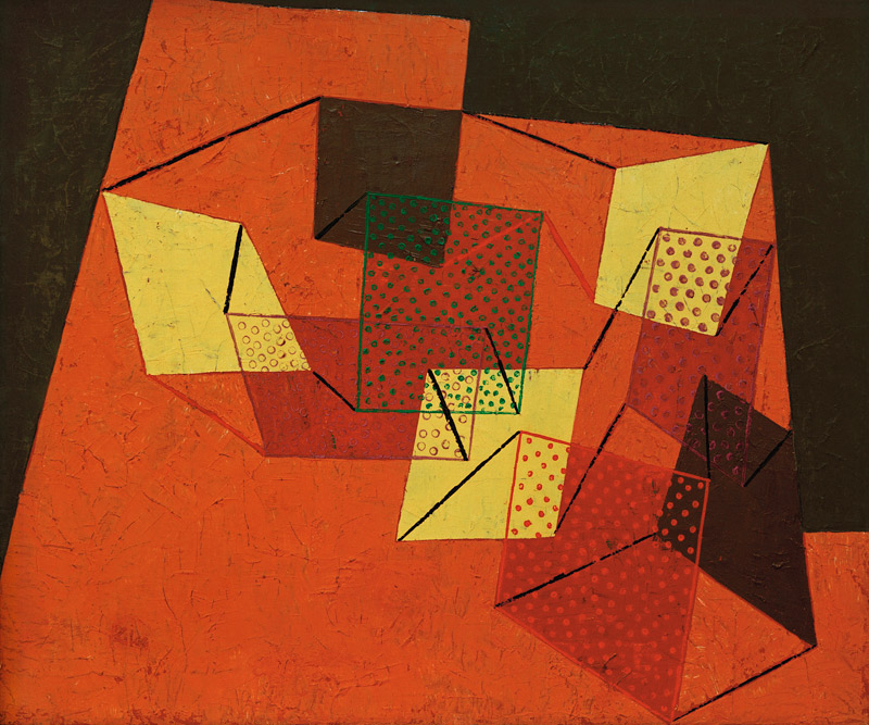 Verspannte Flaechen, 1930. à Paul Klee