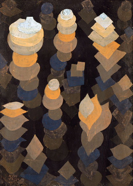 Croissance des plantes de nuit à Paul Klee