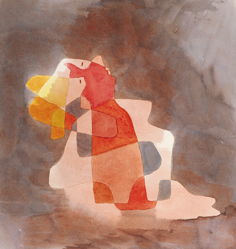 Woman Leaning Back à Paul Klee