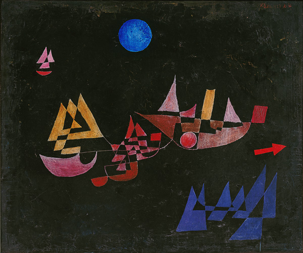 Départ des navires à Paul Klee