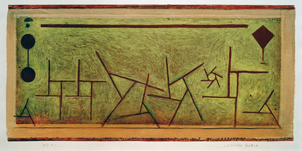 abstraktes Ballett, 1937, 264. à Paul Klee