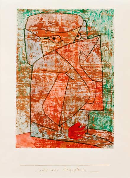 Aegypterin, 1940, 55 (X15), à Paul Klee