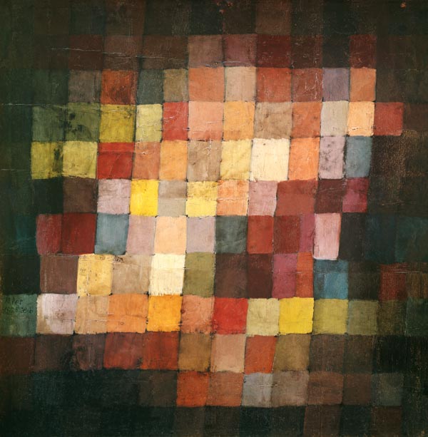 Ancient Harmony, 1925 (no 236) (oil on cardboard)  à Paul Klee