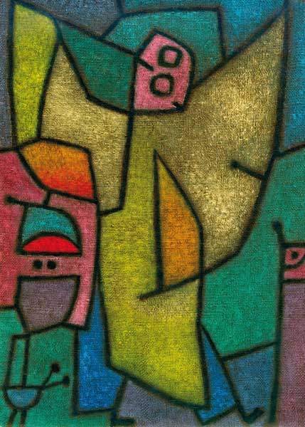 Angelus Militans, 1940. à Paul Klee