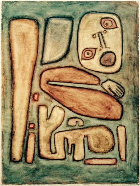 Angstausbruch III, 1939, 124. à Paul Klee