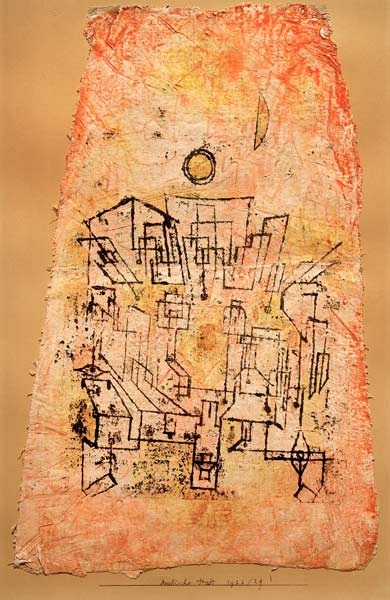 Arabische Stadt, 1922, 29. à Paul Klee