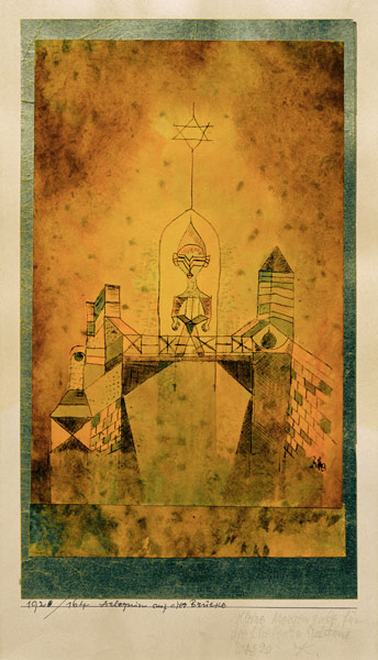 Arlequin auf der Bruecke, 1920, 164. à Paul Klee